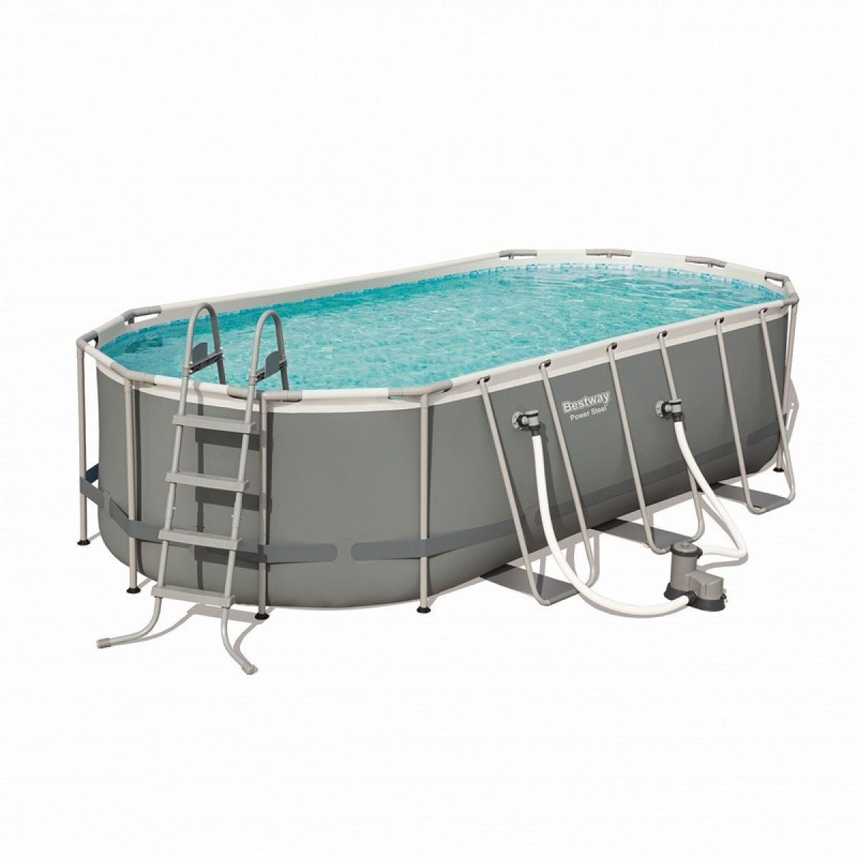 Каркасный бассейн 549×274×122 см, ротанг, 4 аксессуара, BESTWAY 56998 Каркасный бассейн 549×274×122 см, ротанг, 4 аксессуара, BESTWAY 56998